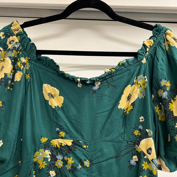 Urban Outfitters Floral Ruched Dress - Picture 8 of 12